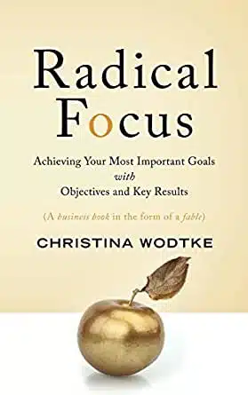 Livros sobre OKR Radical Focus